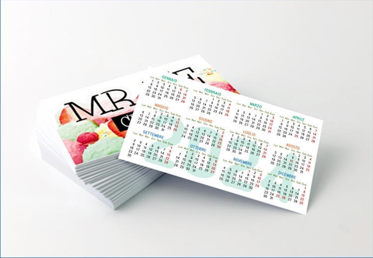 Calendario notes magnetico 2024 personalizzato - calendario